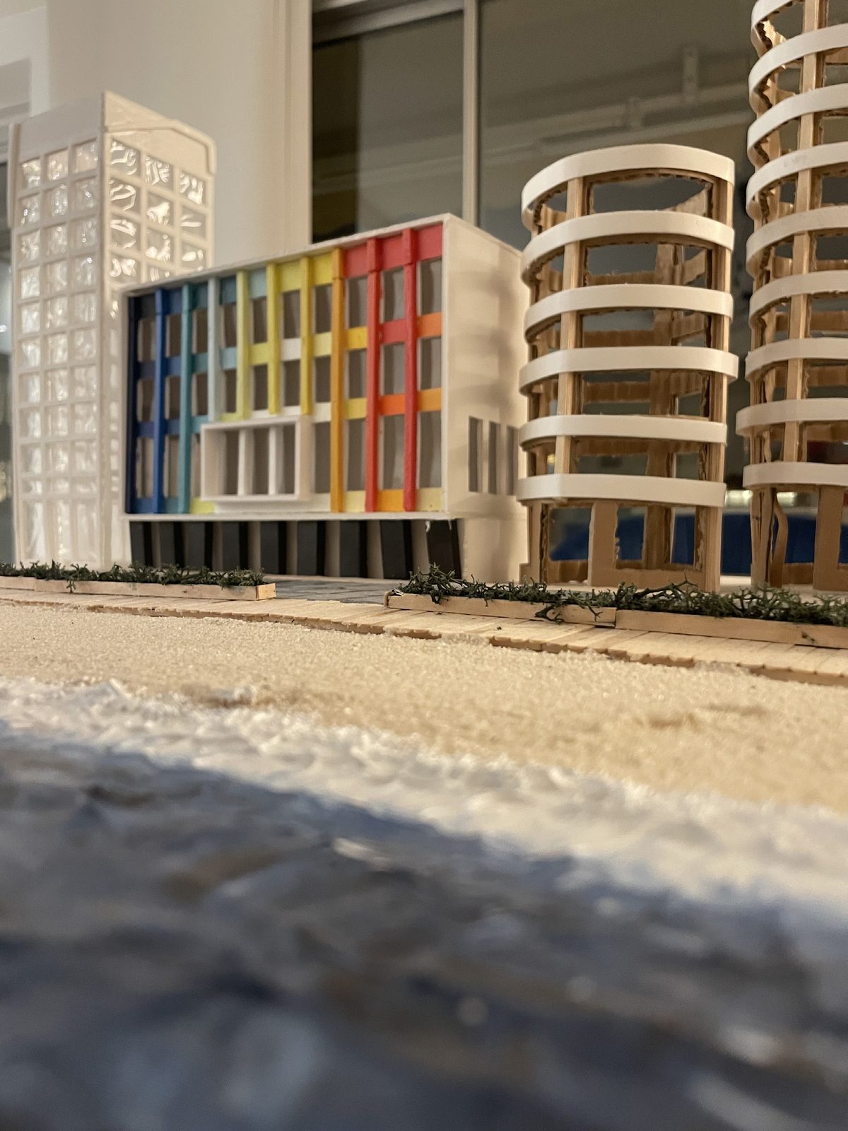 Gindi Towers en maquette