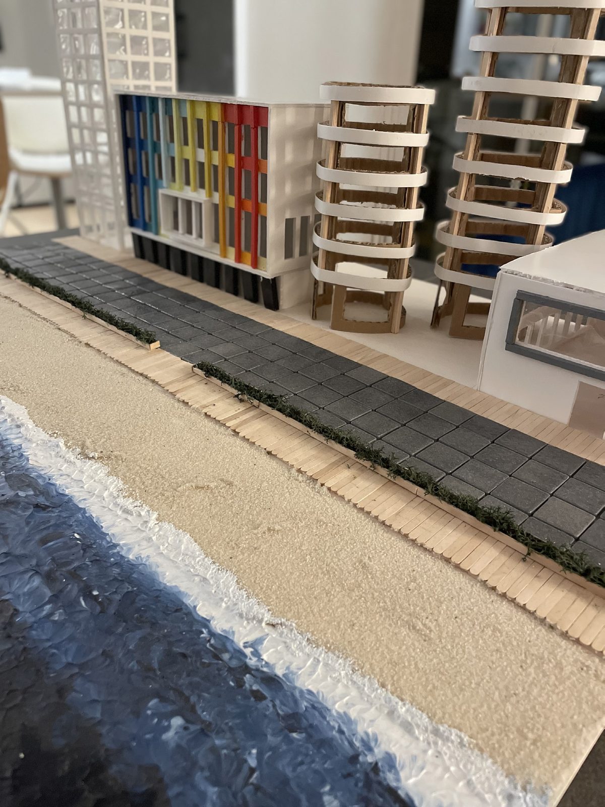 Hôtel Dan en maquette